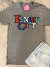 Load image into Gallery viewer, Kansas City Royals Chiefs Sporting Current Combo Tee w/Sequin Patch