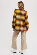 Load image into Gallery viewer, Button Down Flannel Shacket