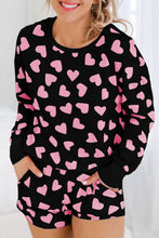 Load image into Gallery viewer, Valentine Two Piece Lounge Set