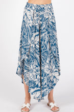 Load image into Gallery viewer, Overlap Front Split Thigh Pants (Blue)