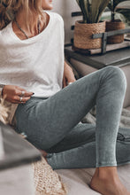 Load image into Gallery viewer, Vintage Washed Ribbed Leggings