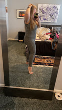 Load image into Gallery viewer, Ribbed Soft Square Neck Jumpsuit