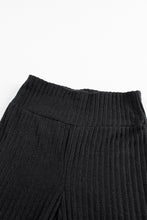 Load image into Gallery viewer, Wide Waistband Ribbed Knit Leggings