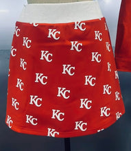 Load image into Gallery viewer, KC Game Day Skort