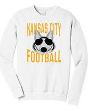 Load image into Gallery viewer, Kansas City Football & Wolf Sweatshirt