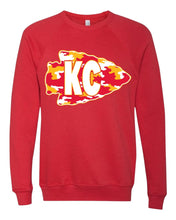 Load image into Gallery viewer, KC Camo Arrowhead Sweatshirt
