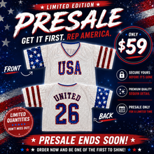 Load image into Gallery viewer, USA Semi Cropped Sequin Top (Presale)