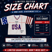Load image into Gallery viewer, USA Semi Cropped Sequin Top (Presale)