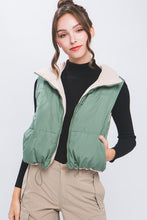 Load image into Gallery viewer, Reversible Puffer Vest