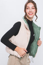 Load image into Gallery viewer, Reversible Puffer Vest