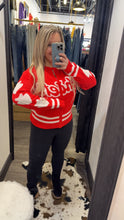 Load image into Gallery viewer, Zip-Up Chiefs Sweater (Red and White)