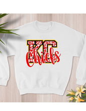 Load image into Gallery viewer, KC Cheetah Chiefs Sweatshirt
