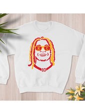 Load image into Gallery viewer, Red and Yellow Pacheco Sweatshirt