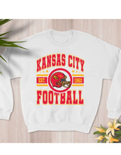 Load image into Gallery viewer, 1960 KC Football (style 2) Sweatshirt