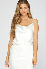 Load image into Gallery viewer, Cowl Neck Cami Bodysuit