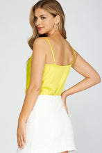 Load image into Gallery viewer, Cowl Neck Cami Bodysuit