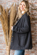 Load image into Gallery viewer, Ribbed Shacket w/Pockets