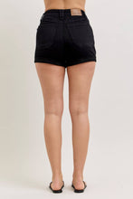 Load image into Gallery viewer, JUDY BLUE High Rise Aurora Weekender Short Double Rolled Cuff