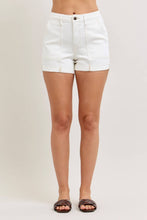 Load image into Gallery viewer, JUDY BLUE High Waisted Aurora Weekender Short Double Rolled Cuff