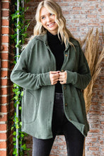Load image into Gallery viewer, Ribbed Shacket w/Pockets