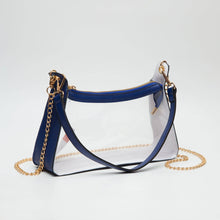 Load image into Gallery viewer, Marilyn Clear Satchel Bag With Chain Strap