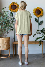 Load image into Gallery viewer, V-Neck Solid Twist Rib Women's Knit Top