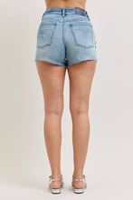Load image into Gallery viewer, JUDY BLUE High Waisted Rigid Magic Cut Off Short Raw Side Seams