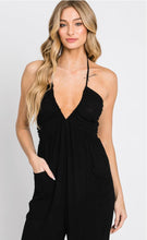 Load image into Gallery viewer, Deep V-Neck Jogger Style Jumpsuit