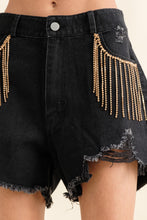 Load image into Gallery viewer, Rhinestone Denim Shorts (Available in 3 Colors)