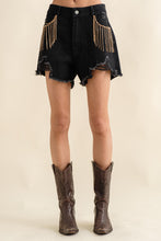 Load image into Gallery viewer, Rhinestone Denim Shorts (Available in 3 Colors)