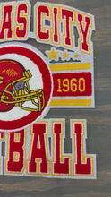 Load and play video in Gallery viewer, Kansas City Football Chenille  X-Large Patch