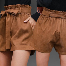 Load image into Gallery viewer, “Bring on the Rain” Paperbag Waist Shorts