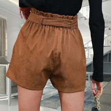 Load image into Gallery viewer, “Bring on the Rain” Paperbag Waist Shorts