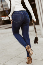 Load image into Gallery viewer, Button Detail High Waisted Skinnies