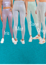 Load image into Gallery viewer, “All About That Bass” Pearlescent Holo Foil Leggings