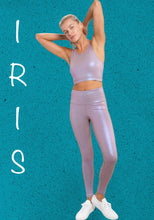Load image into Gallery viewer, “All About That Bass” Pearlescent Holo Foil Leggings