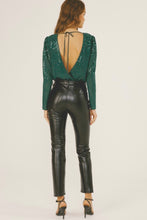Load image into Gallery viewer, Emerald Bodysuit Long Sleeves