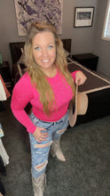 Load image into Gallery viewer, Distressed Acid Wash Jeans