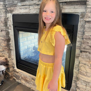 KIDS 2 Piece Skirt and Top Set