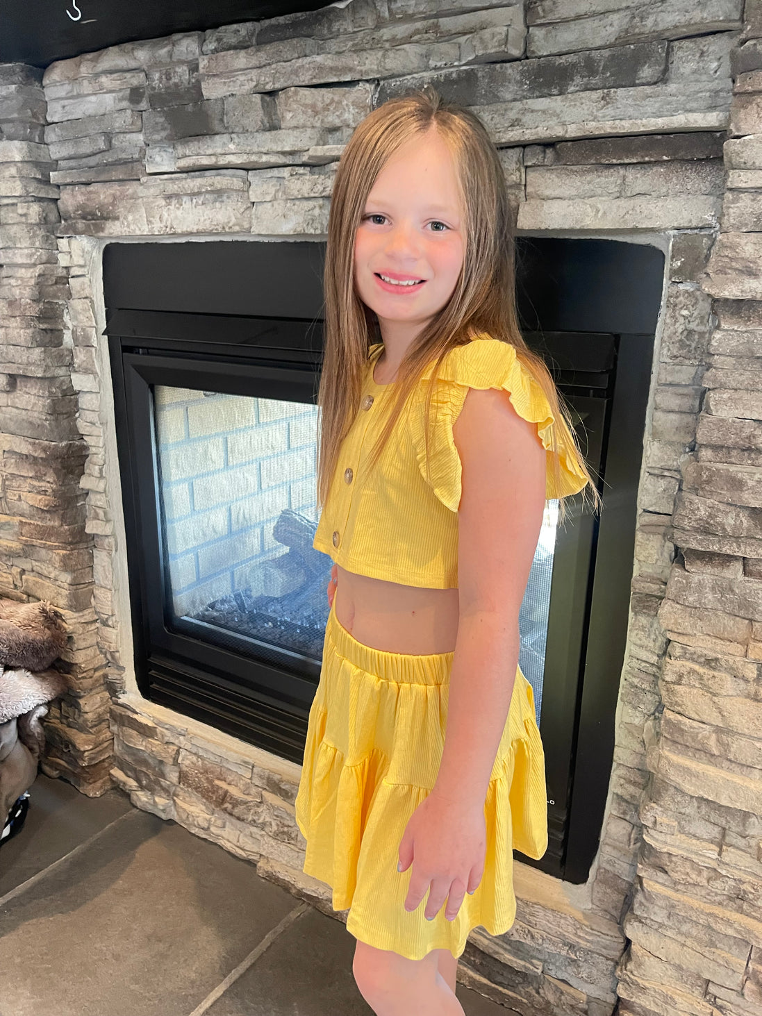 KIDS 2 Piece Skirt and Top Set