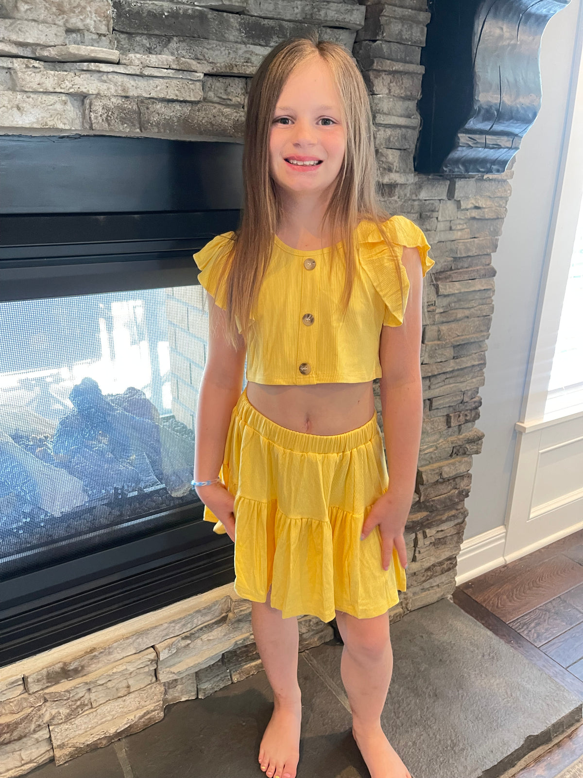 KIDS 2 Piece Skirt and Top Set