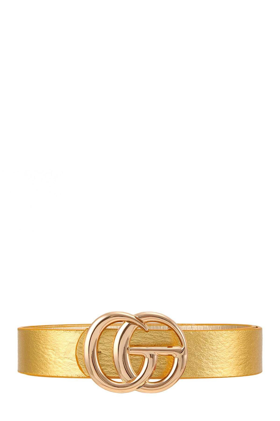 CLASSIC FAUX LEATHER BELT WITH GO BUCKLE IW3342FW