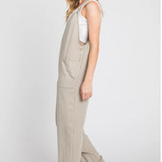 Front Pocketed Jumpsuit