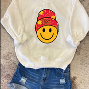 KIDS CHIEFS Sweatshirt Smiley Face