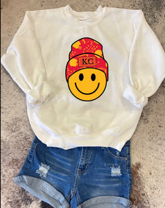 KIDS CHIEFS Sweatshirt Smiley Face