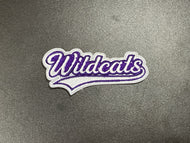 Wildcats Varsity Style Chenille & Embroidered Small Patch