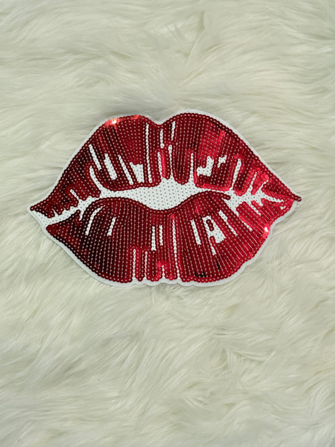 Lips Sequin X-Large Patch (Valentine’s Collection)