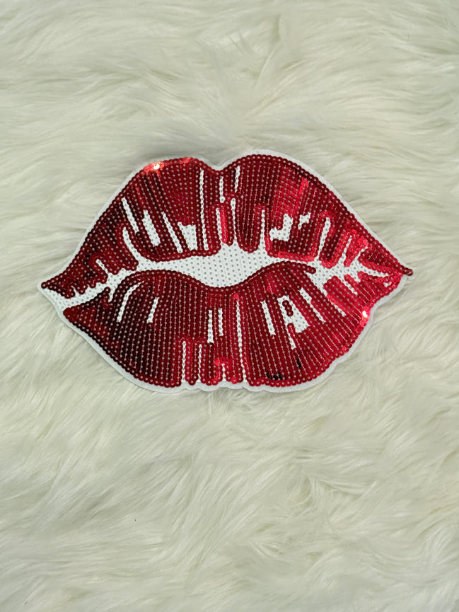 Lips Sequin X-Large Patch (Valentine’s Collection)
