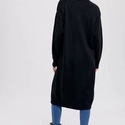 HIGH SLIT LONGLINE PULLOVER