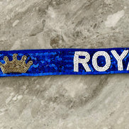 KC Royals Adjustable Sequin and Bead Purse Strap